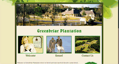 Desktop Screenshot of greenbriarplantation.com